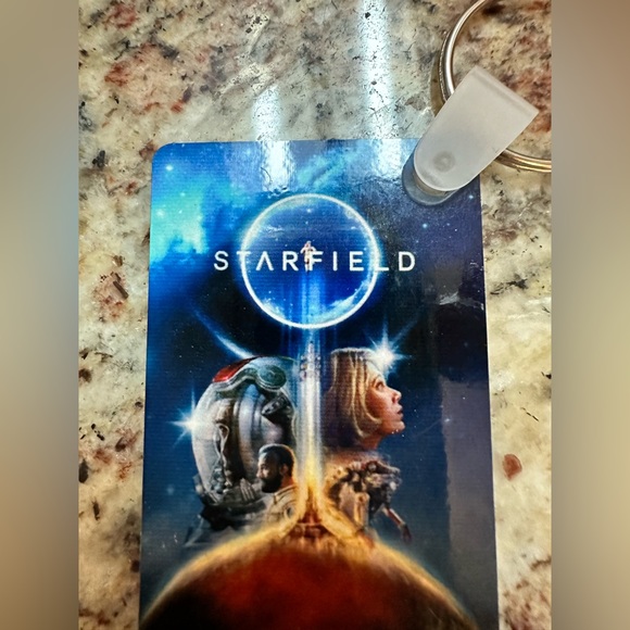 Starfield Constellation Bethesda beautiful Keychain gift! - Picture 2 of 3